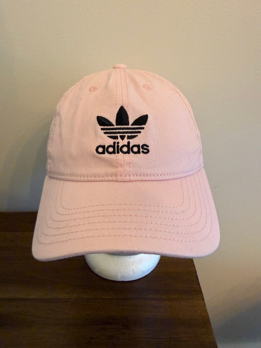 Adidas Light Pink Baseball Bat Cap Adjustable